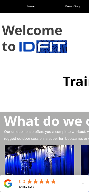 ID FIT old site — mobile